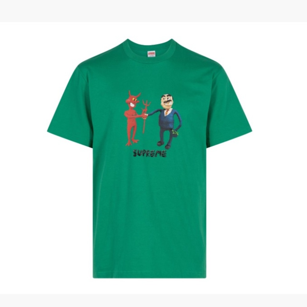 Supreme Business Tee Green
